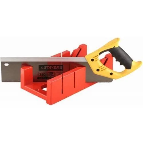Стусло пластиковое с пилой 350мм, STAYER
