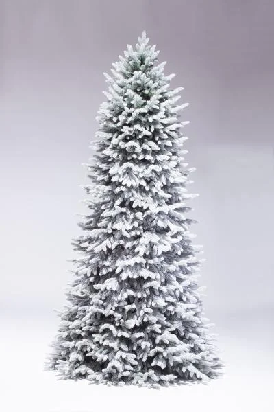 Ёлка "Моника" Заснеженная 180 см со встроенной гирляндой
