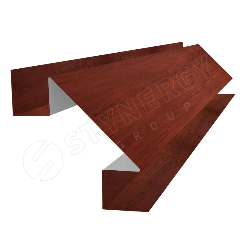Планка угла внутреннего сложного 0,45мм SteelArt ** для М/Сайдинга Stynergy 3м.п.