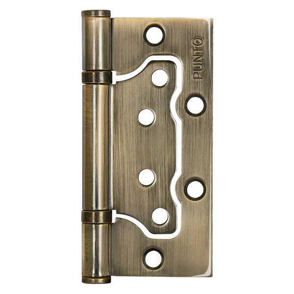 Петля накладная "БАБОЧКА" PUNTO IN4200W-HD AB 200-2B/HD 100x2,5 бронза (2шт.)