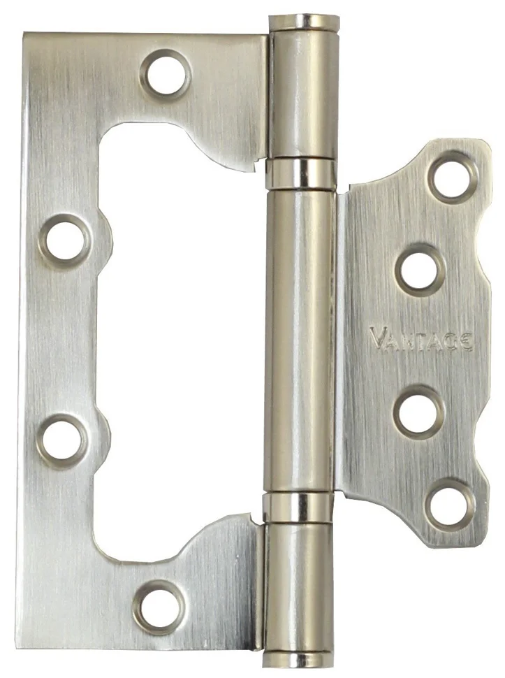 Петля накладная "БАБОЧКА" VANTAGE 2ВВ-100*75*2,5 SN матовый никель (2шт.)