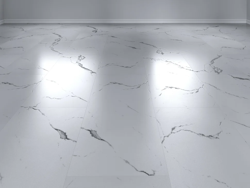 Плитка виниловая CERAMO VINILAM STONE GLUE клеевая Итальянский Мрамор 83444, 480*950*2,5мм , 43 класс