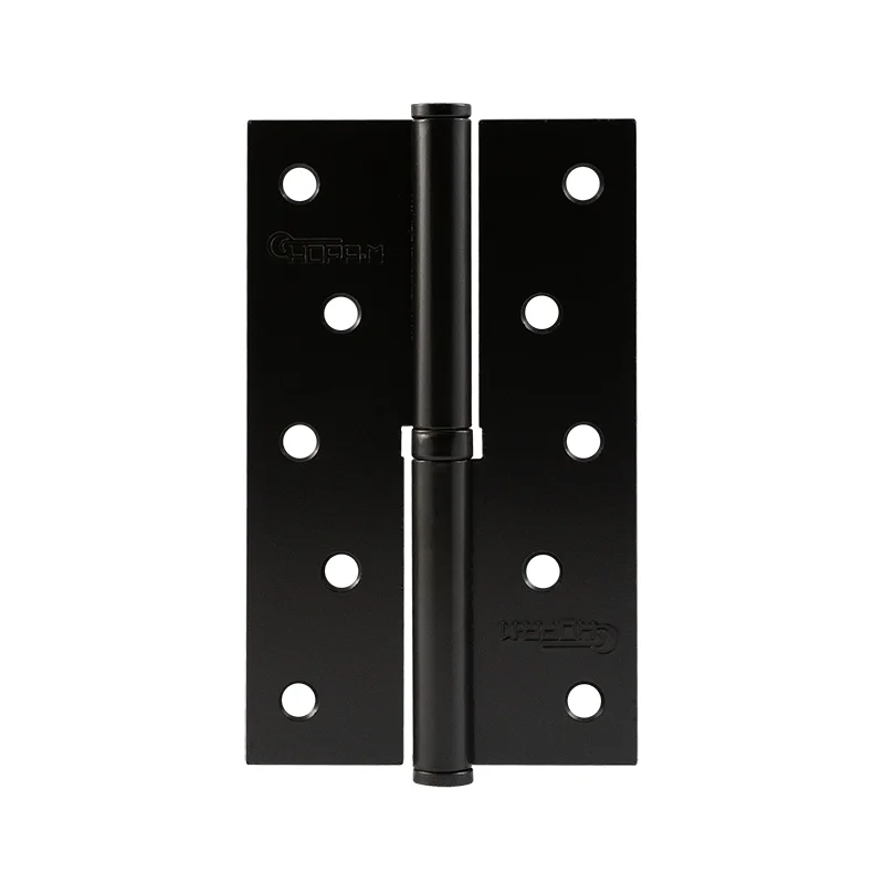 Петли НОРА-М 750-5" черный левая 125x75x2,5 (2шт)