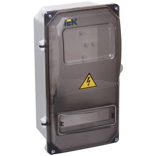 Корпус пластиковый ЩУРн-П 3/8 IP55 IEK MSP308-3-55 (уличный)