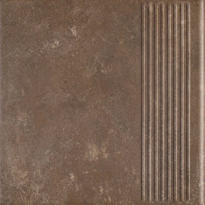 Клинкер Paradyz Ilario Brown Stopnica Prosta Ступень 30x30