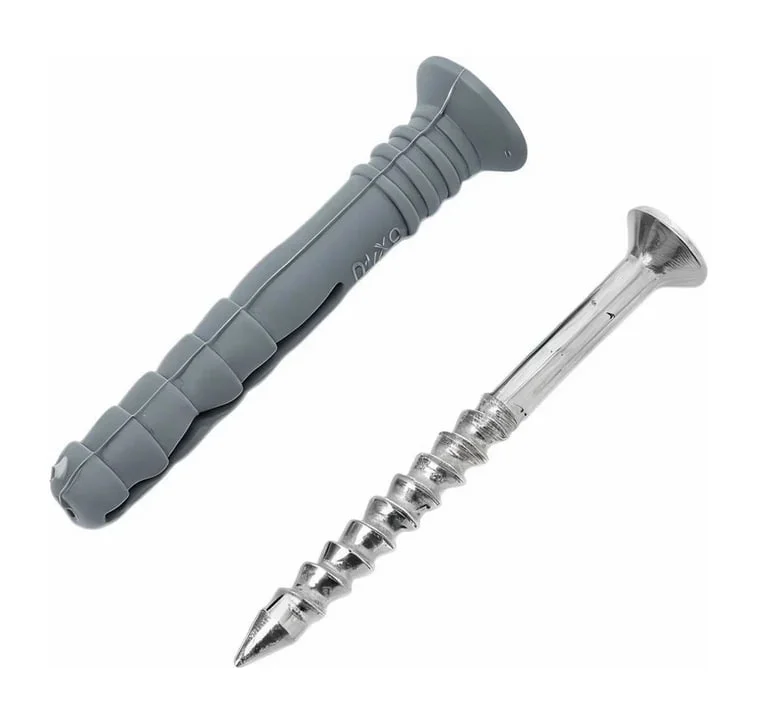 Дюбель-гвоздь 6x40 с бортом (уп 200шт)