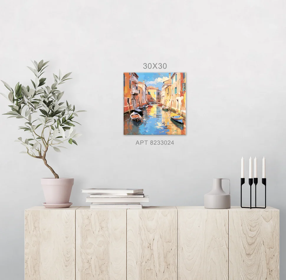 Картина интерьерная VS на холсте Italien weekend 30*30 арт.8233024