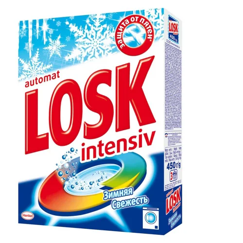 Порошок стиральный LOSK автомат для белого белья 450 г