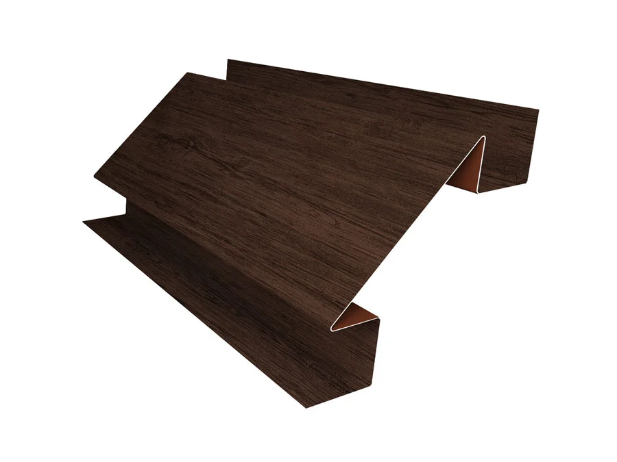 Планка угла внутреннего сложного Print Premium ** для М/сайдинга Блок-Хаус NEW 3м.п.