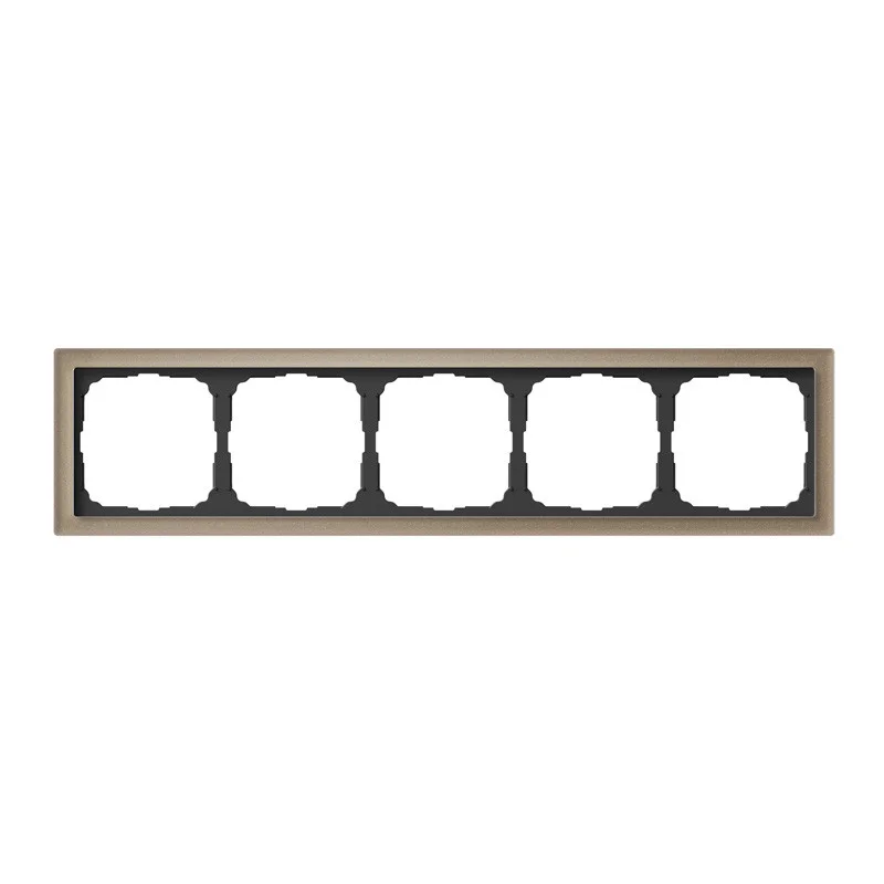 Рамка пятиместная ArtGallery Pure органическое стекло шампань SE GAL320505