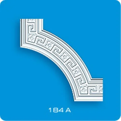 Элемент угловой для молдинга ФОРМАТ (упак - 4шт , коробка - 10упак) 184 А