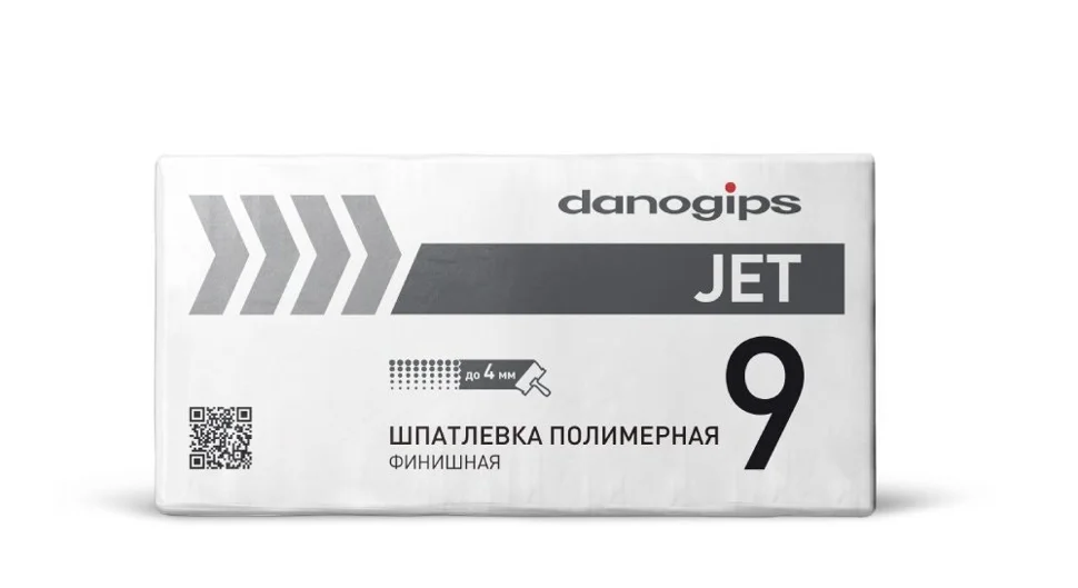 Шпаклевка полимерная DANOGIPS JET 9 финишная 20 кг