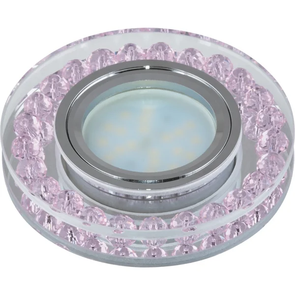 Светильник точечный Uniel/Fametto DLS-P102 GU5.3 CHROME/PINK*