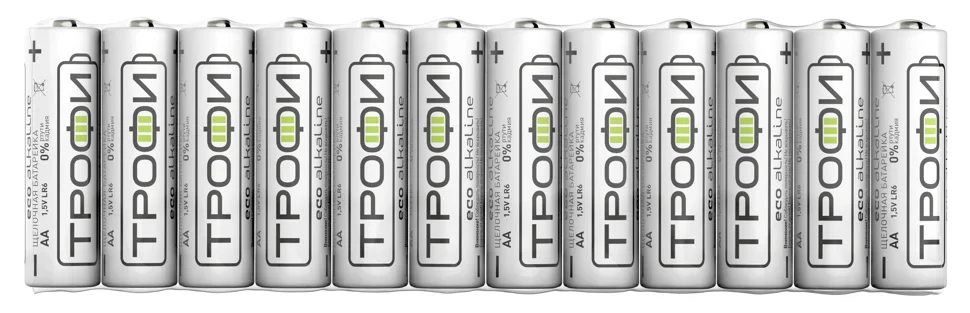 Элемент питания ТРОФИ LR6-12S ENERGY/ECO (уп12шт)