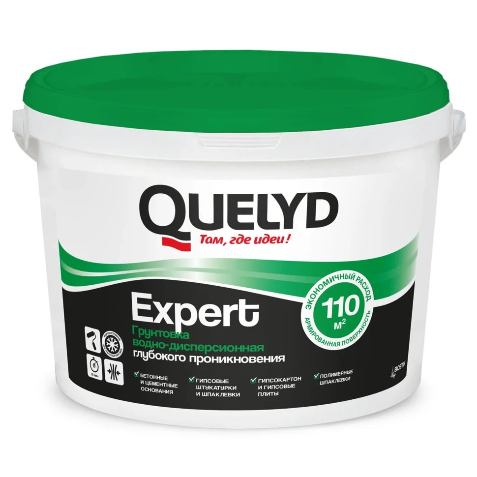 Грунт акриловый 11 кг QUELYD Expert