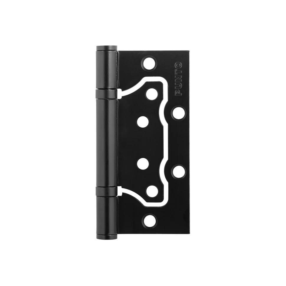 Петля накладная "БАБОЧКА" PUNTO N4200W/IND BL черный (2шт.)