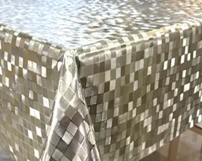 Клеенка ПВХ Танго Металлик на тканевой основе 1,4х20м 6190J