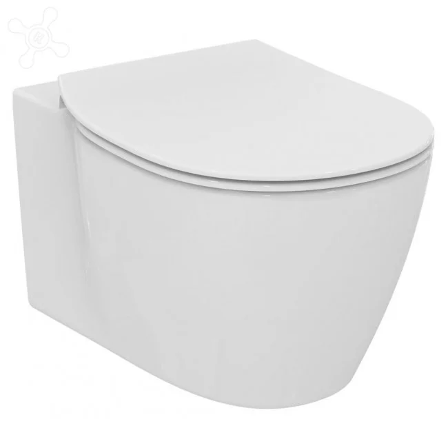 Унитаз подвесной IDEAL STANDARD Connect Aquablade с полностью скрытым креплением