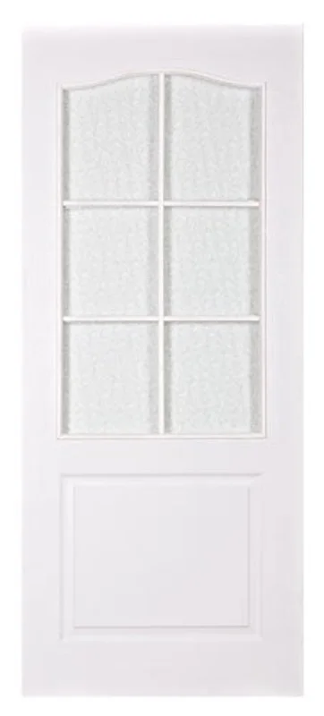 Дверь ТЕРРИ "Канадка", грунтованная, со стеклом 90