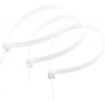 Хомуты нейлоновые БЕЛЫЕ 7,6x350мм, 50шт ЗУБР