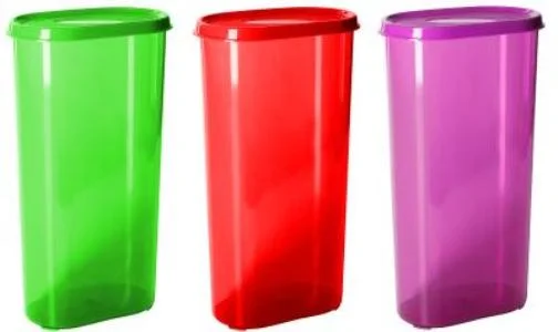 Банка для сыпучих продуктов 2,4 л микс*