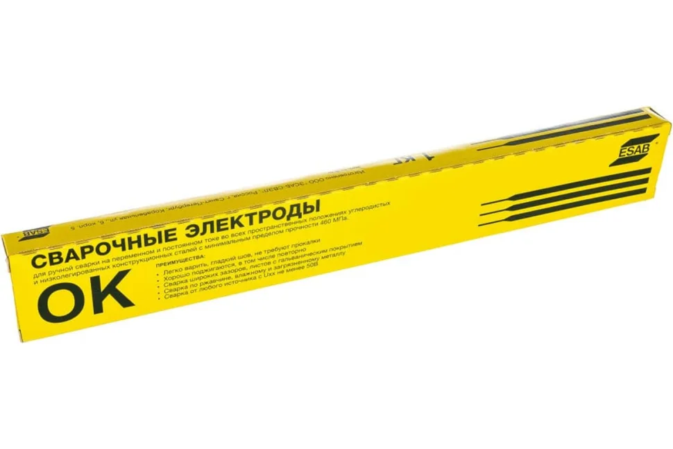 Электроды сварочные ESAB OK 46.00 3,0 х 350мм (1кг)