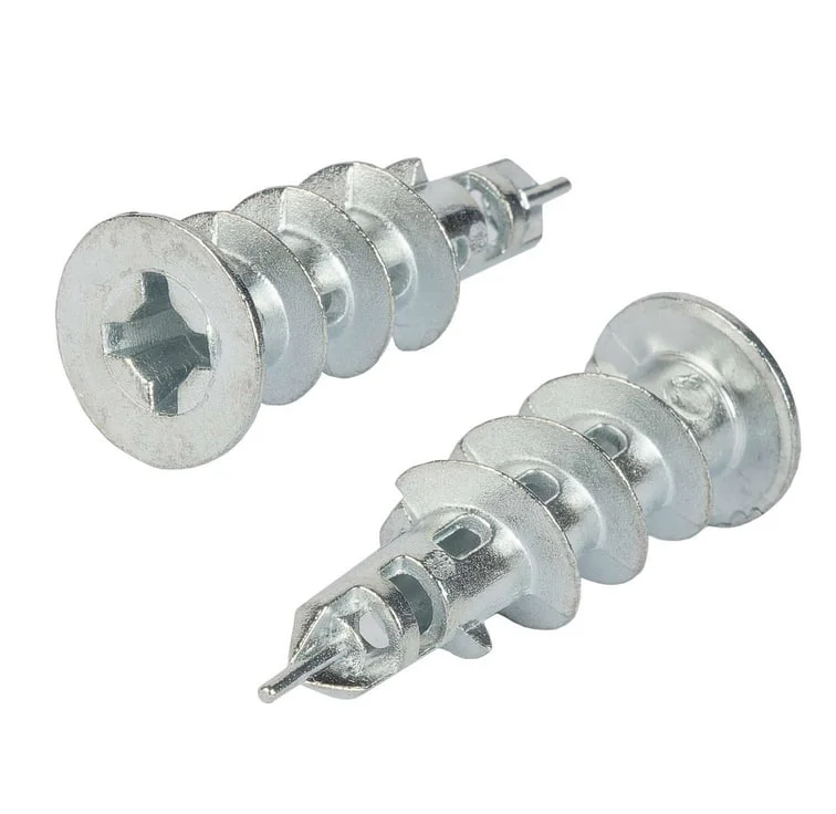 Дюбель DRIVA 15х38 металл для гипсокартона без шурупа (уп 40шт) SteelRex