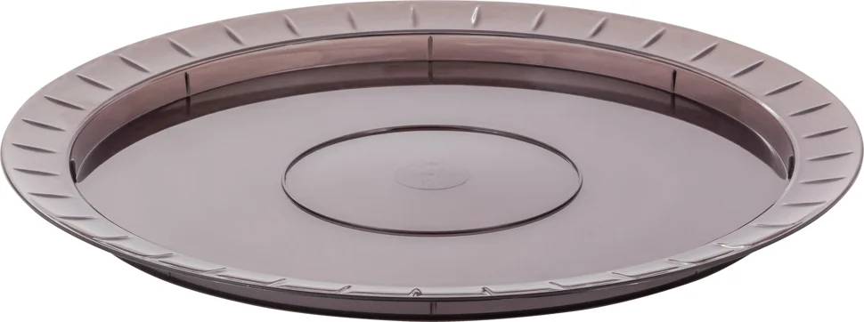Блюдо сервировочное NEO LUXE d31см дымчатый кварц