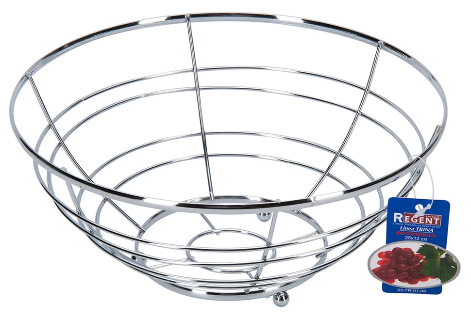 Ваза для фруктов REGENT 93-TR-01-06 TRINA 25*12см*