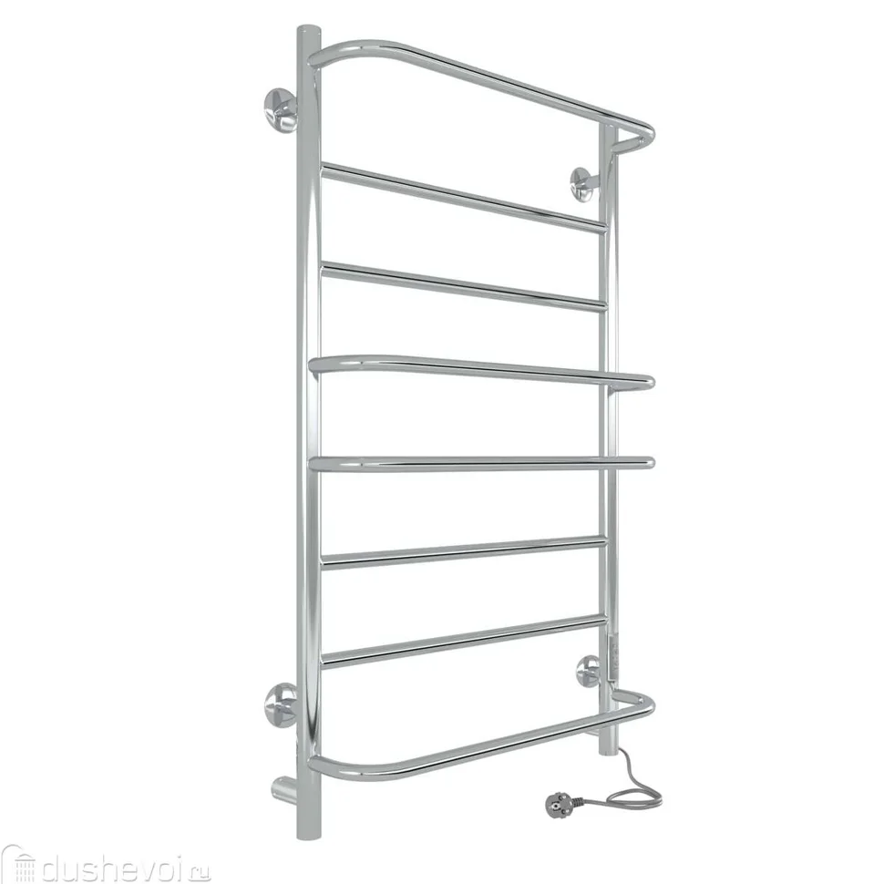 Полотенцесушитель электрический INDIGO Europe Lux (electro) 800х500, унив.подкл.R/L, серебристый
