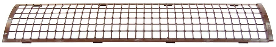 Решетка желоба защитная 0,6м RAL 8017