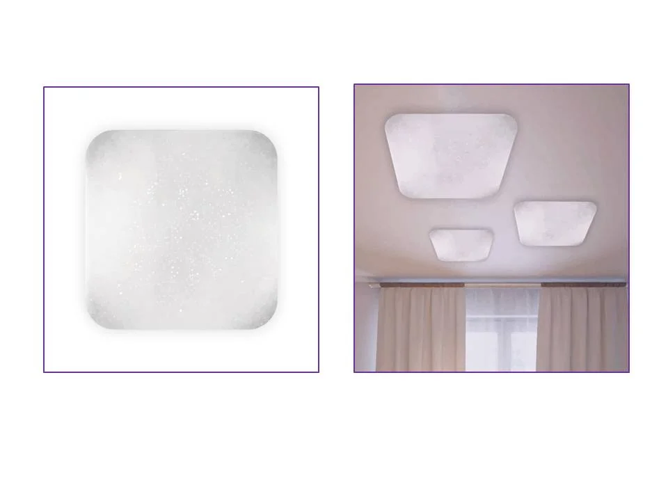 Светильник светодиодный Фарлайт 24Вт 6500К Звезда квадрат