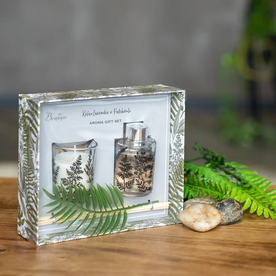 Сет арома RELAX LAVENDER & PATCHOULI, Д198 Ш168 В58