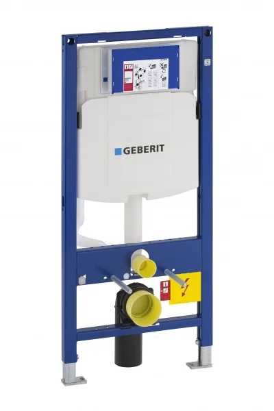 Элемент монтажный GEBERIT Duofix для подв.унитаза UP320 для клавиш серии "дизайн", 6/7,5 л., H112, S12 см (универсальный)