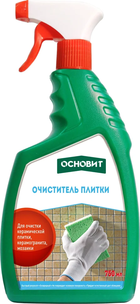 Очиститель плитки ОСНОВИТ Сэйфскрин SAl2 0,75 л