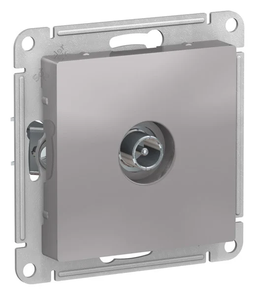 Механизм розетки телевизионной оконечной TV AtlasDesign 1дБ жемчуж. Schneider Electric ATN000491