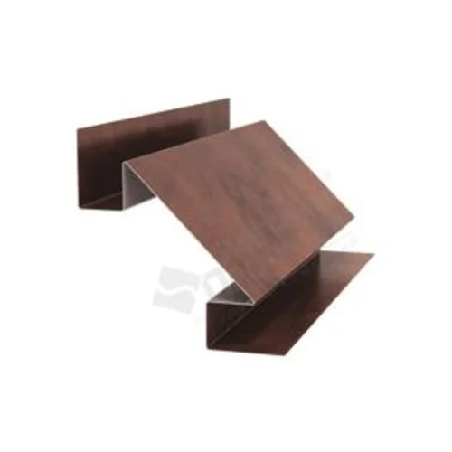 Планка угла внутреннего сложного Woodstock Ecosteel глянец ** для М/сайдинга Блок-Хаус МП 75*75*3м.п.