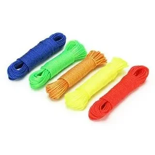 Верёвка VETTA капроновая плетеная микс, 453-938