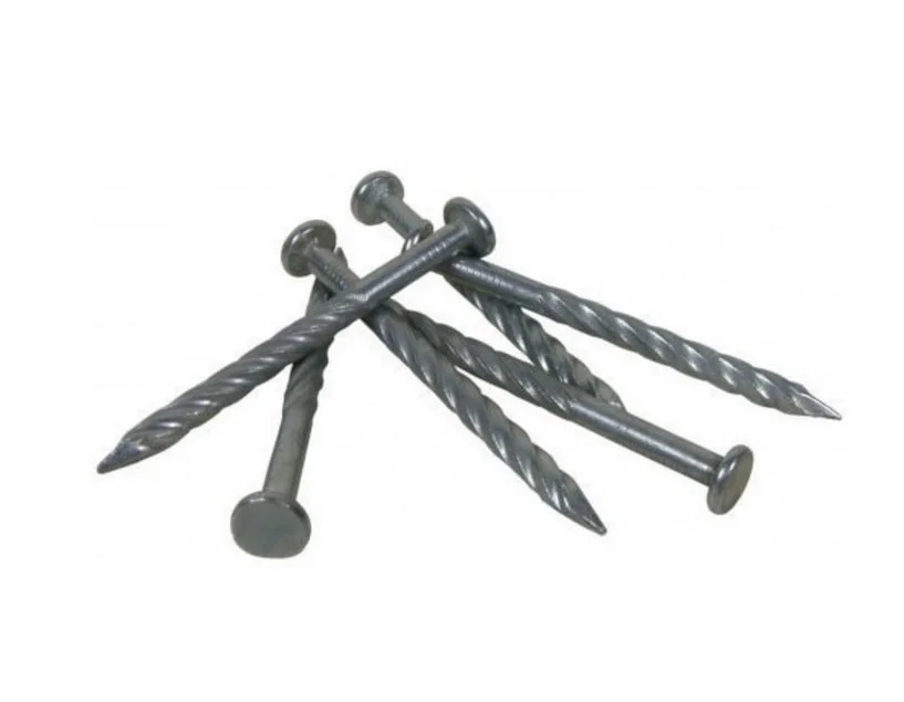 Гвозди винтовые 3,4х80 цинк (уп 5кг)