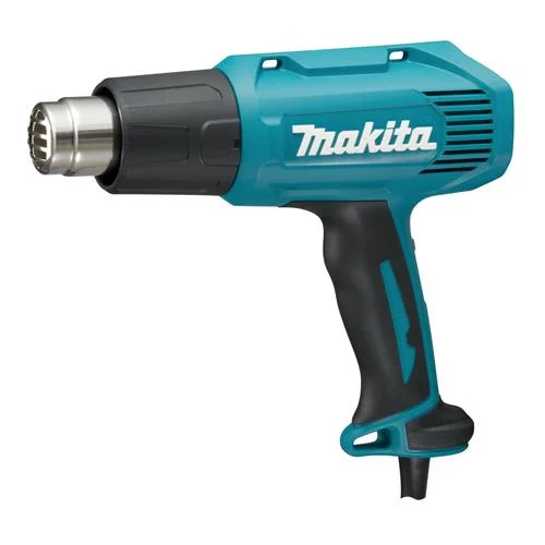 Фен строительный MAKITA HG5030K (1600 Вт, 350-500*C, 350/500л/мин,4 насадки, кейс)