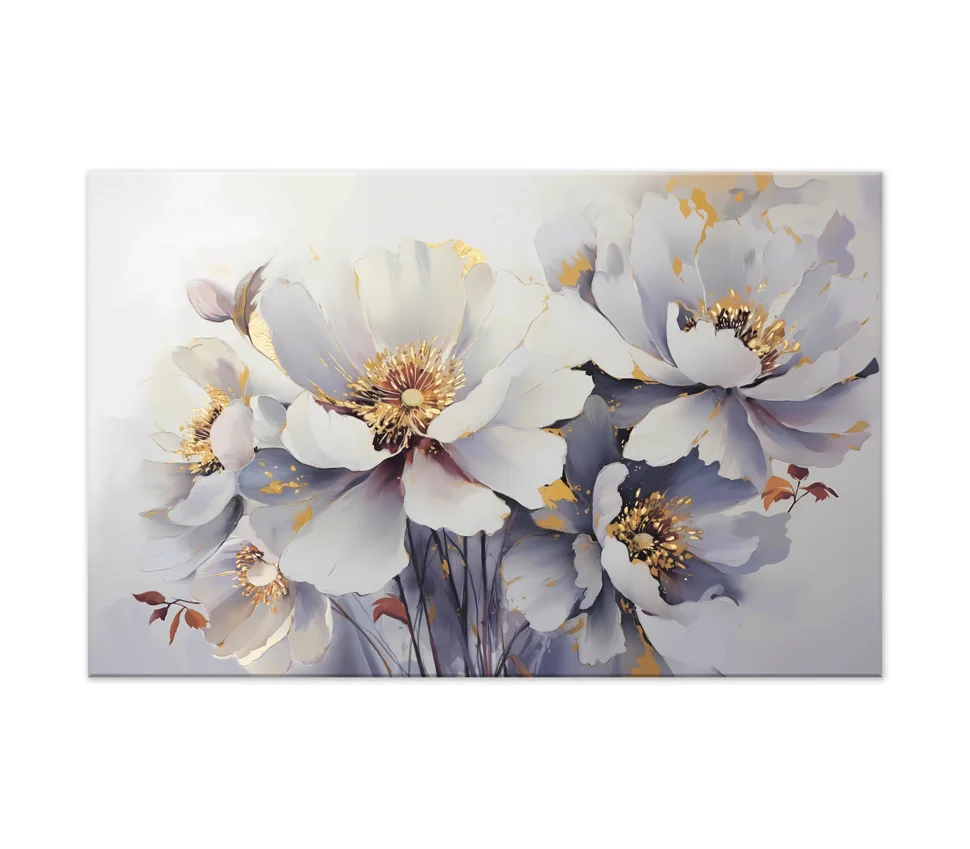 Картина интерьерная VS на холсте White Flower 70*110 арт.8271012