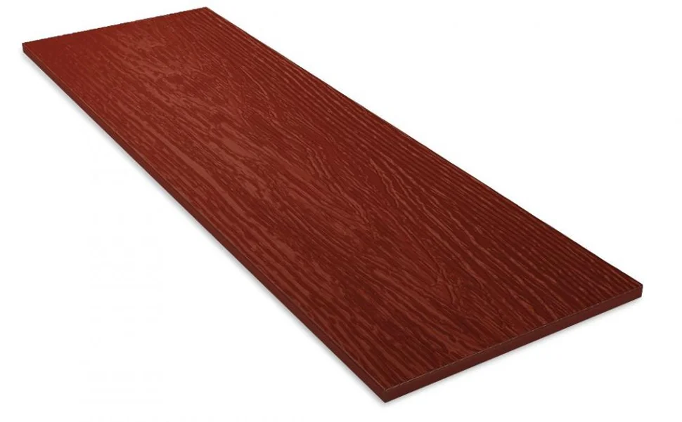 Фибросайдинг DECOVER Bordo (оксид красный, RAL 3009) 190*3600*8мм