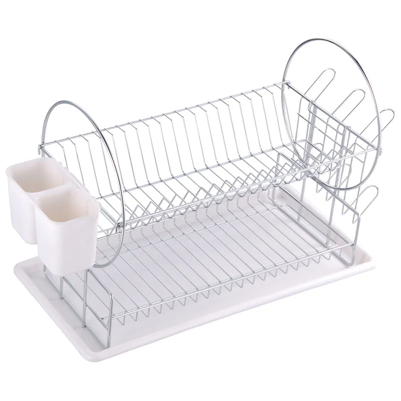 Сушилка для посуды РЫЖИЙ КОТ DR-1 двухуровневая настольная 50*23*36см