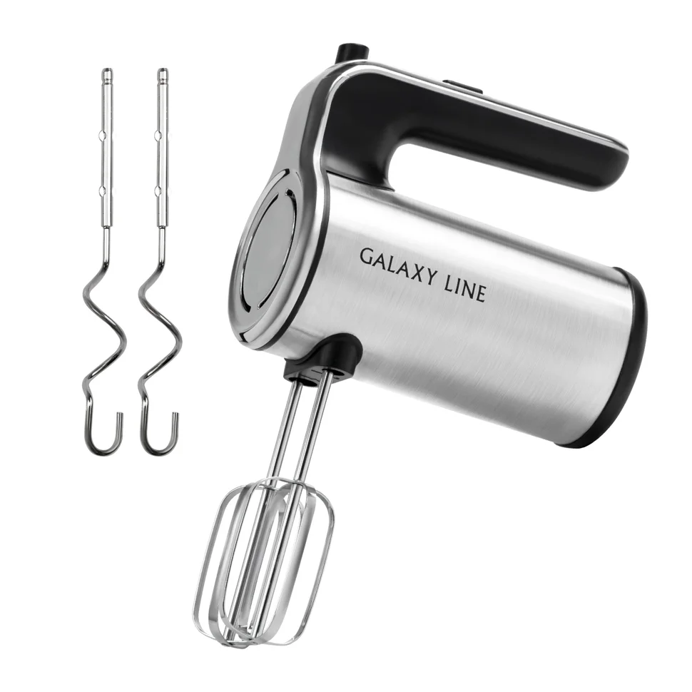 Миксер электрический Galaxy LINE GL 2240, серый, ручной