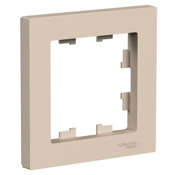 Рамка одноместная AtlasDesign песочный Systeme Electric ATN001201