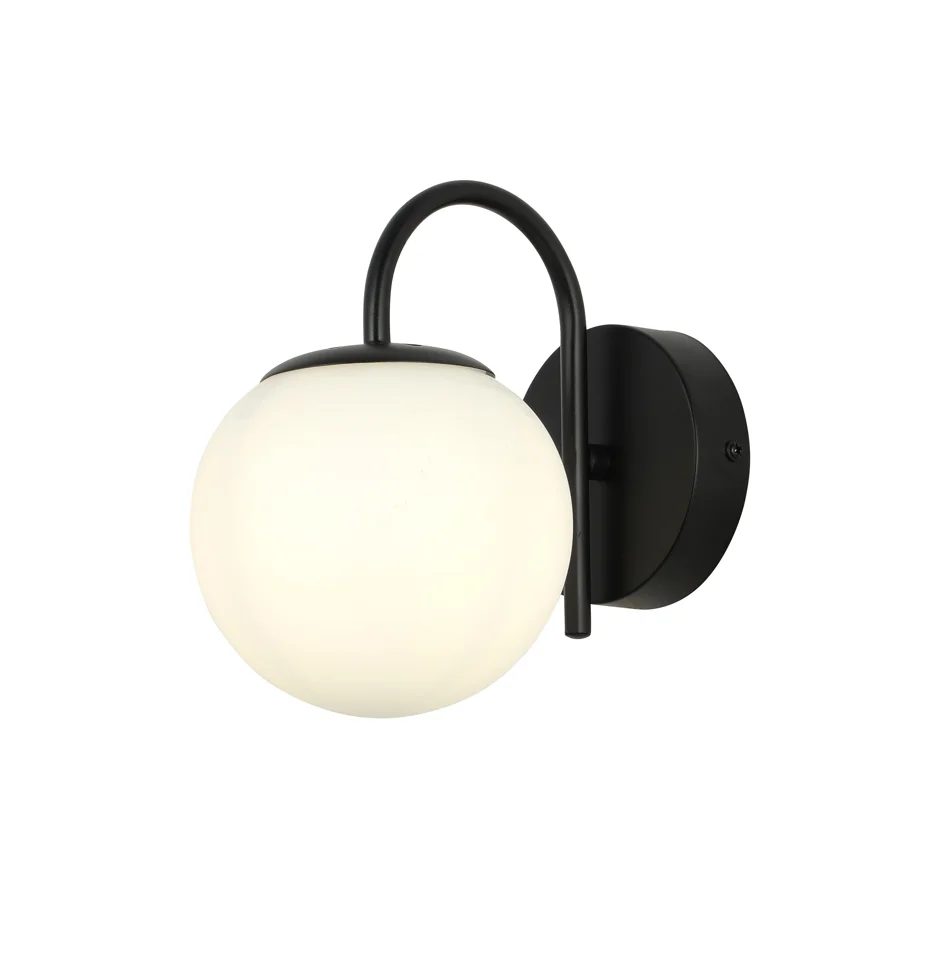 Бра Ollega 9140-1W BK, 1xE27/40W (19*13*19)