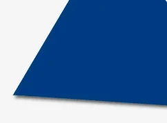Плоский лист PE RAL 5005 (сигнально-синий), 0.45 мм, 1,25*1.25 м.п., пл=1.5625м2 (в пленке)