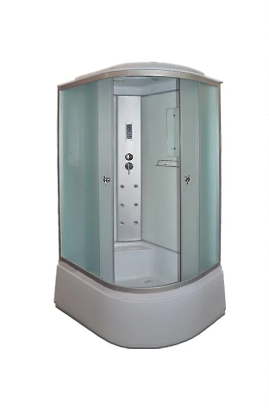 Кабина душевая NIAGARA 1200х800х2150, высокий поддон, стекло МАТОВОЕ, электрика, радио, арт. NG-3320-14L