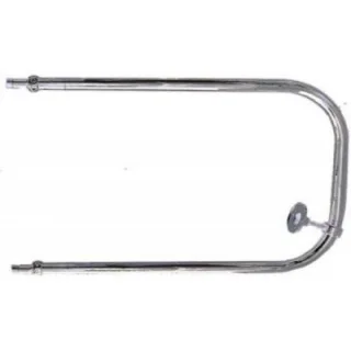 Полотенцесушитель П-образный 330х540х15 G1/2" углов Д25 (Лат. хром)