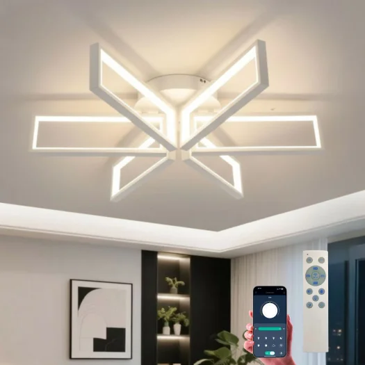 Светильник управляемый светодиодный MALDI 165W 6S-APP-850x200-WHITE/WHITE-220-IP20